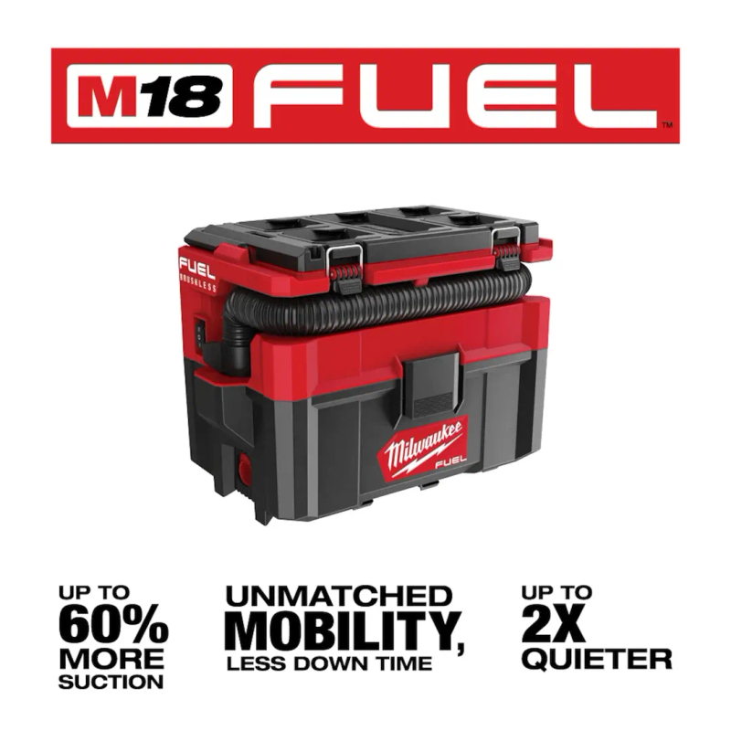 M18 FUEL 2.5 Gallon Wet/Dry Vacuum w/ PACKOUT (0970-20) 3
