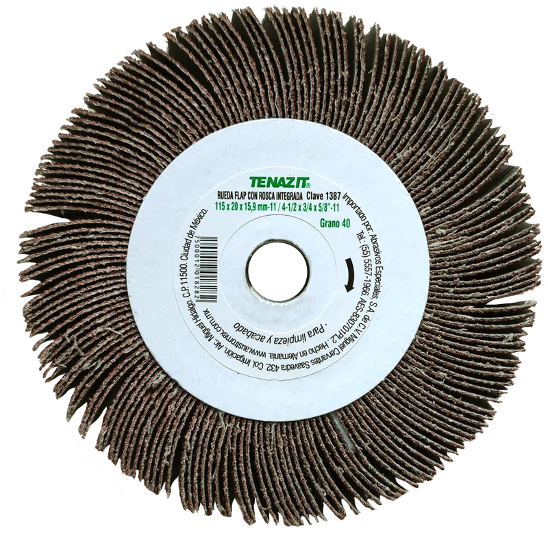 Integrated Thread 4-1/2" Grit 40