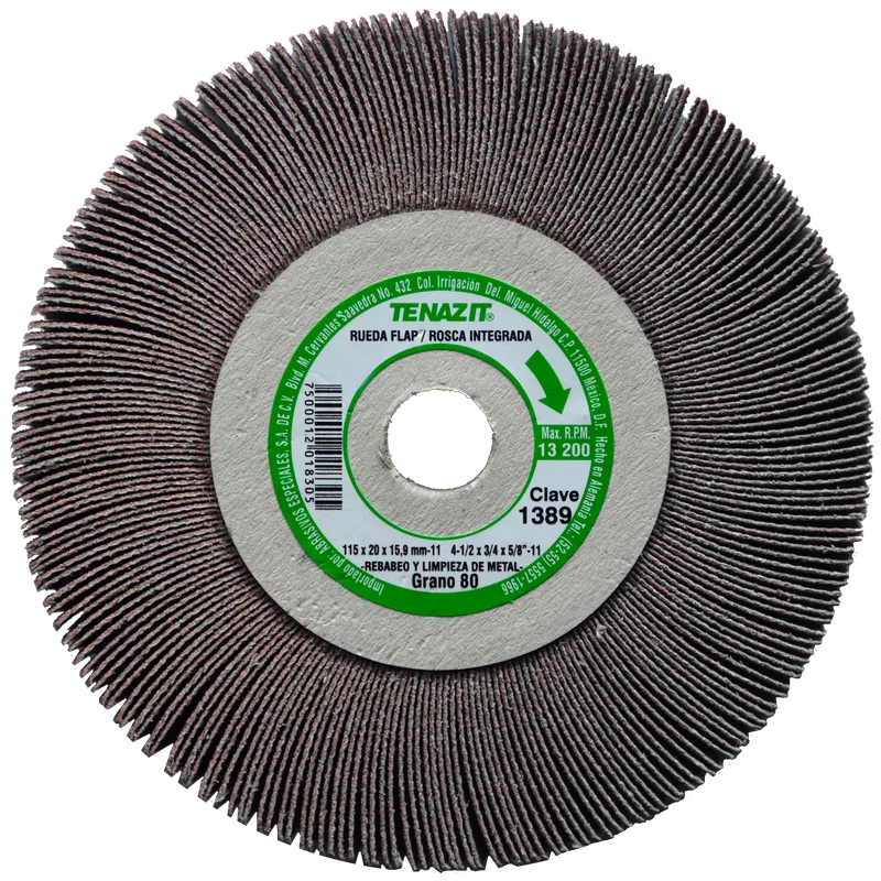 Integrated Thread 4-1/2" Grit 80